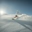 Perfekter Tag! Sonnenschein und Tiefschnee Freerider mit Matterhorn im Hintergrund