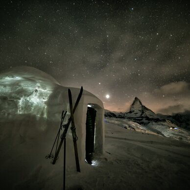 Iglo village in Zermatt