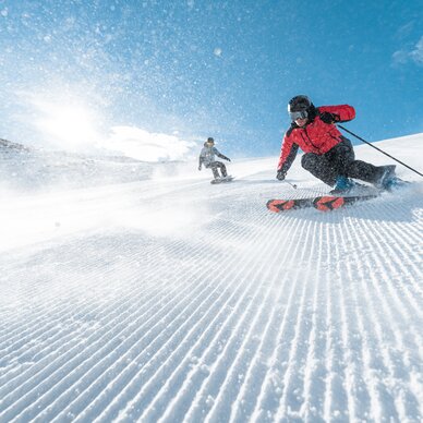 Skifahren im Skigebiet Zermatt
