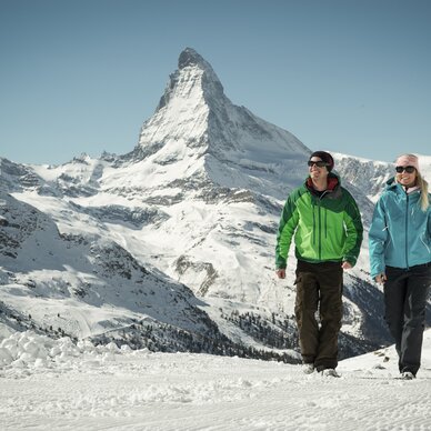 Winterwandern in Zermatt