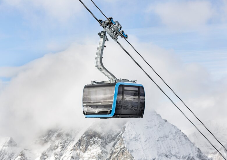 Crystal Ride | © Zermatt Bergbahnen AG Glacier Ride gondola | © Zermatt Bergbahnen AG