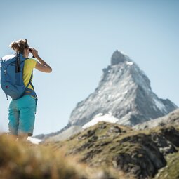 Matterhorn view | © Zermatt Bergbahnen AG View from Schwarzsee to the Matterhorn | © Zermatt Bergbahnen AG