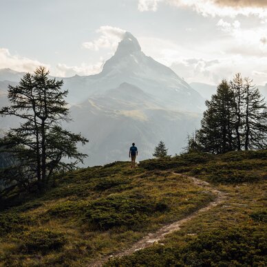 hiking path at Sunnegga in Zermatt | © Mitch Pittman